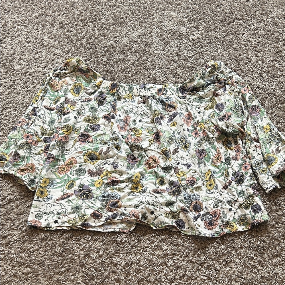 Lone Lux Peasant Top